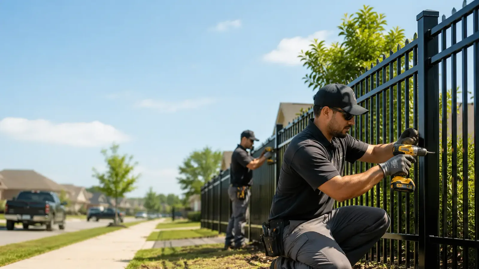 Metal Fence Installation in Tarrytown, GA